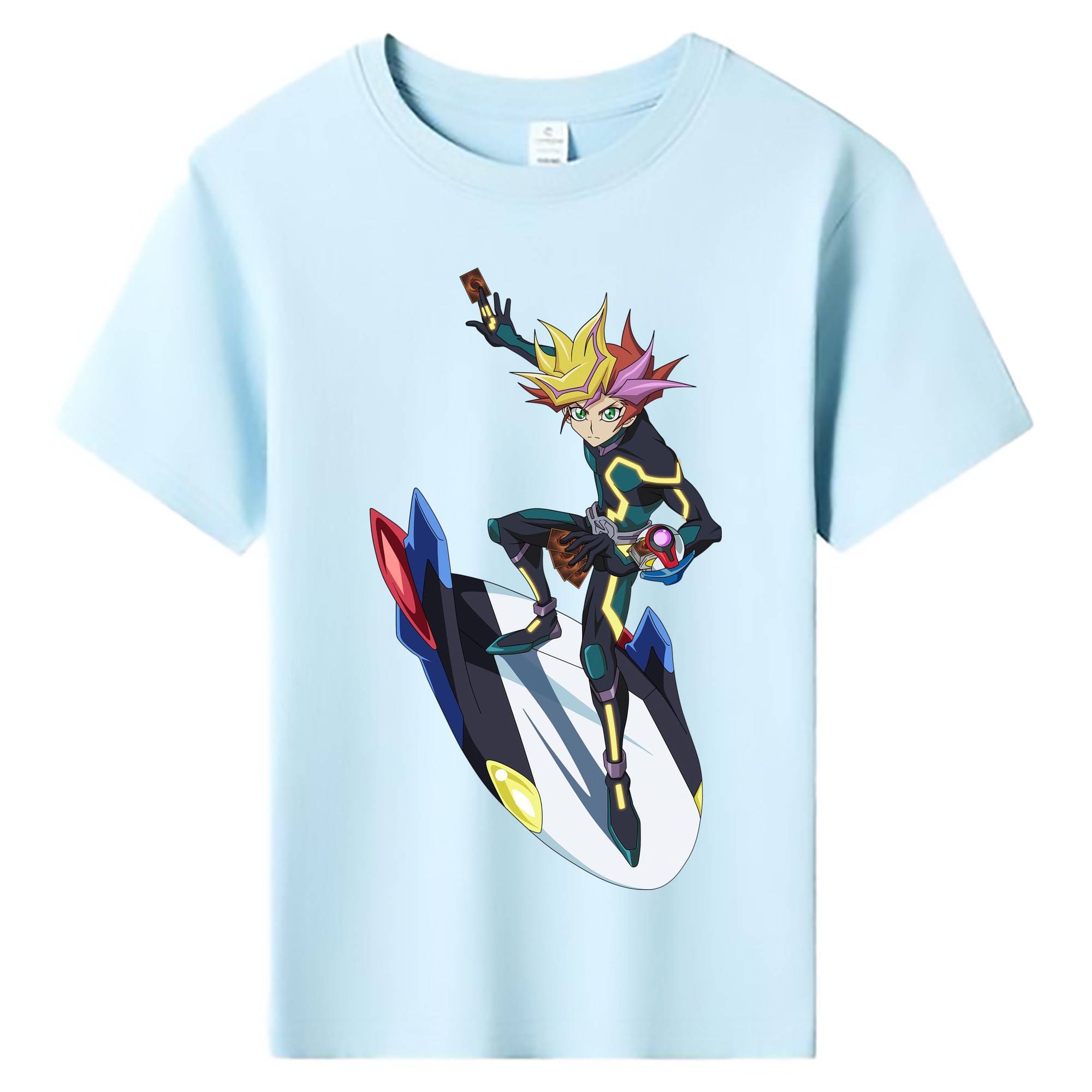 （画像用） 遊☆戯☆王 Yu-Gi-Oh! 綿100％キッズTシャツ（フロントプリント）